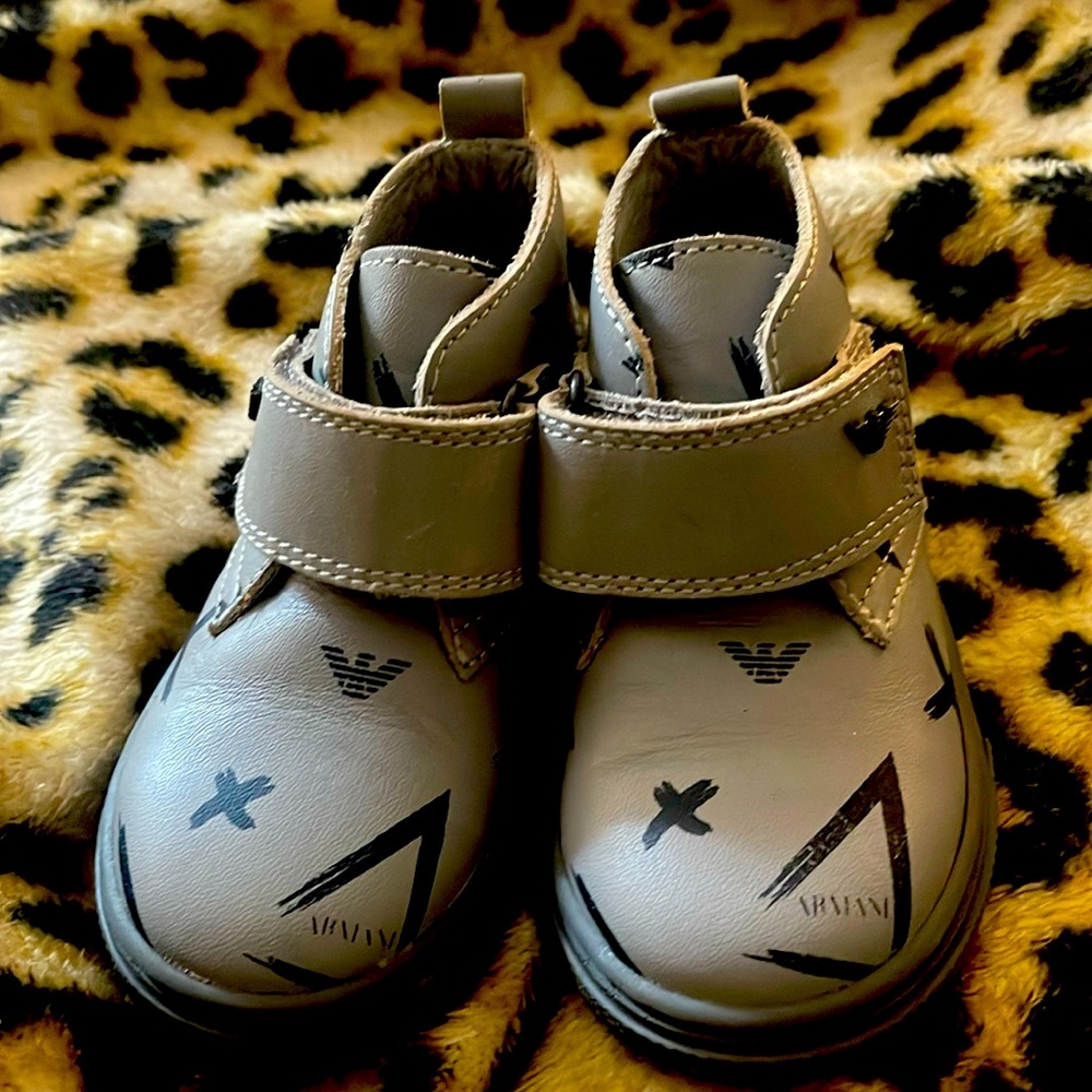 Armani baby boy shoes